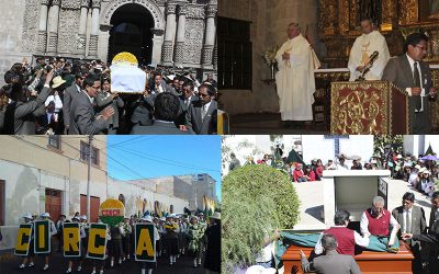 AREQUIPA: MULTITUDINARIA DESPEDIDA AL P. DARÍO GALLEGO SJ